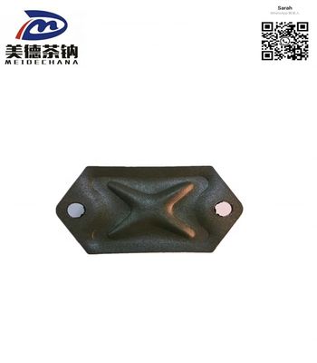 Pad de caucho de suspensión del motor de autobús 3524-00580 para autobús chino original y duradero