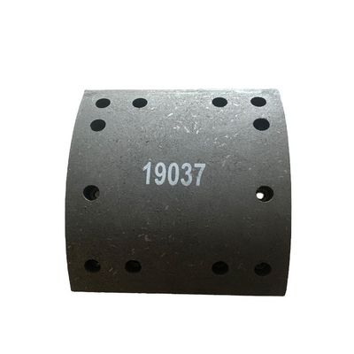 Las placas de freno no asbestosas WVA19037 para placas de fricción y revestimientos de autobuses de Zhongtong OEM