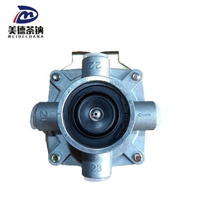 Suministro original de válvula de relevo de freno de aire de 6 puertos 35A01-27010 para autobuses y camiones chinos