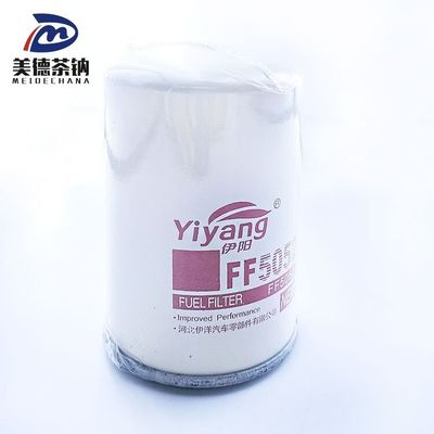 Filtro FF5052 para motores de maquinaria de construcción con elemento de filtro de combustible estándar