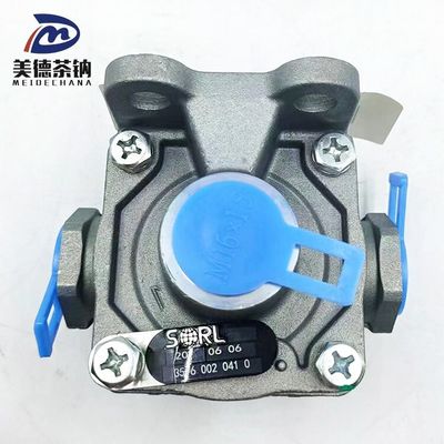 Válvula de liberación rápida del sistema de frenos de camión 3516-10-00007 Plata para camiones de larga duración