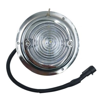Luz de la lámpara interior del autobús Tamaño estándar D125 OE NO D125 Partes de la carrocería del autobús Accesorios de repuesto