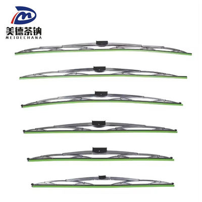 Cepillos de parabrisas de caucho de tamaño estándar para limpiaparabrisas y ventanas de vidrio en piezas de autobuses