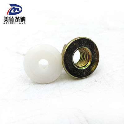 Nuts de bloqueo de brida hexagonal de acero inoxidable estándar para fijación precisa