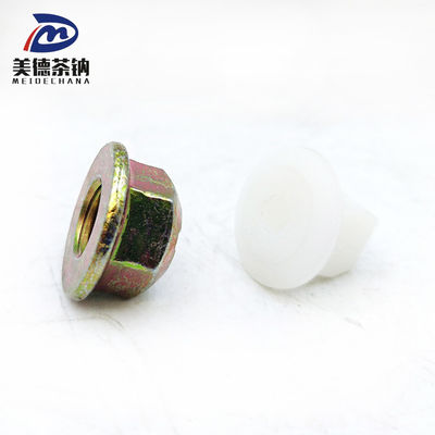 Nuts de bloqueo de brida hexagonal de acero inoxidable estándar para fijación precisa