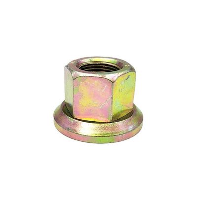 Autobús modelo de acero inoxidable Hexagon Nut con brida y color galvanizado de la rueda de la tuerca