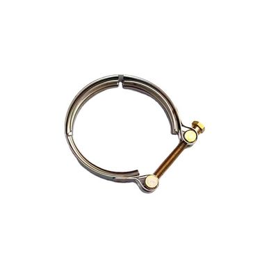 Clampada estándar de banda V para el conector de tubería del sistema de escape de acero inoxidable 1201-11178