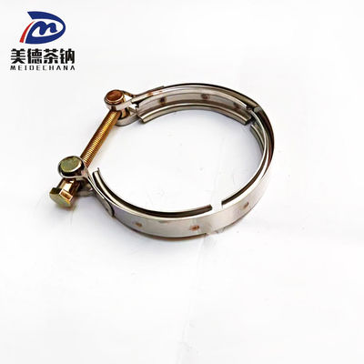 Clampada estándar de banda V para el conector de tubería del sistema de escape de acero inoxidable 1201-11178