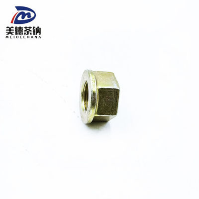 Nudo de bloqueo de brida hexagonal para camión FAW Carbon Yellow de acero galvanizado estándar T32716T