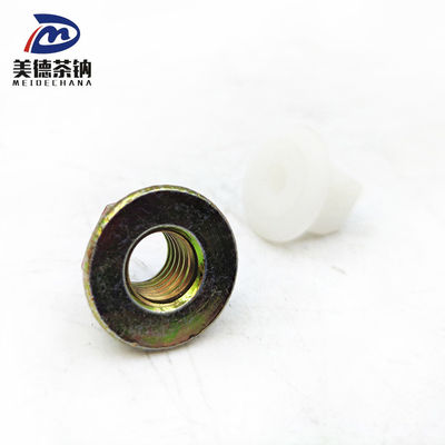Accesorios de conexión de nueces dentadas hexadecimales zincadas CQ32606 Opciones de longitud estándar y personalizadas