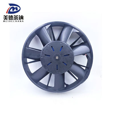 Ventilador de condensador sin escobillas negro Ventilador radiador Ventilador ATS Ventilador 1300-81-00880 para autobús Zhongtong 24v