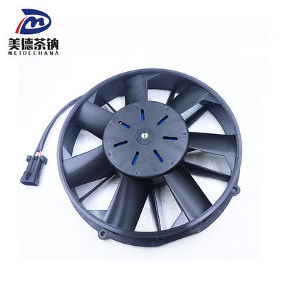 Ventilador de condensador sin escobillas negro Ventilador radiador Ventilador ATS Ventilador 1300-81-00880 para autobús Zhongtong 24v