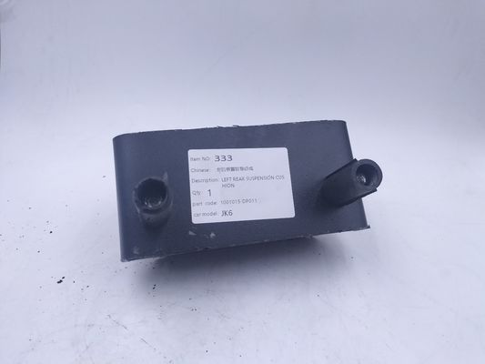 Cushión de suspensión trasera izquierda de caucho de hierro metálico para partes del motor de automóviles 1001015-DP011