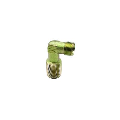 Conector de codo de acero al carbono con rosca de filtro de aceite FAW para chasis 3513407-D814