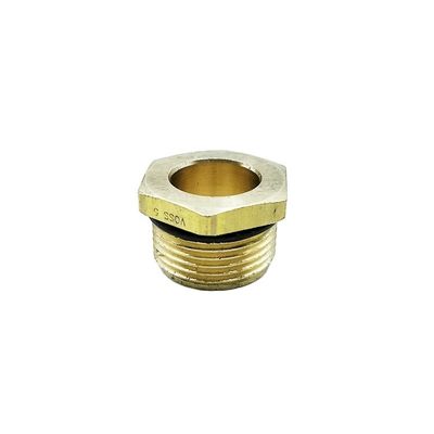 OE NO. 3506410-1500 Manga roscada M16 con anillo de sellado para piezas de latón de camiones FAW