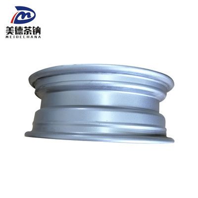 Disco de rueda de neumático soldado de máquina de plata, rueda de camión de acero sin tubo, borde 3101015-DR850M