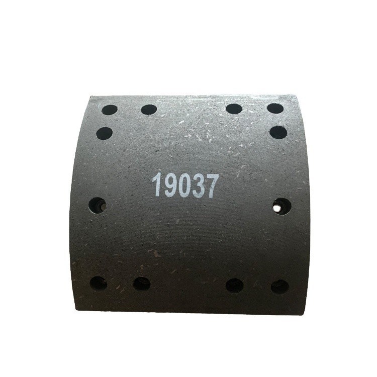 Las placas de freno no asbestosas WVA19037 para placas de fricción y revestimientos de autobuses de Zhongtong OEM