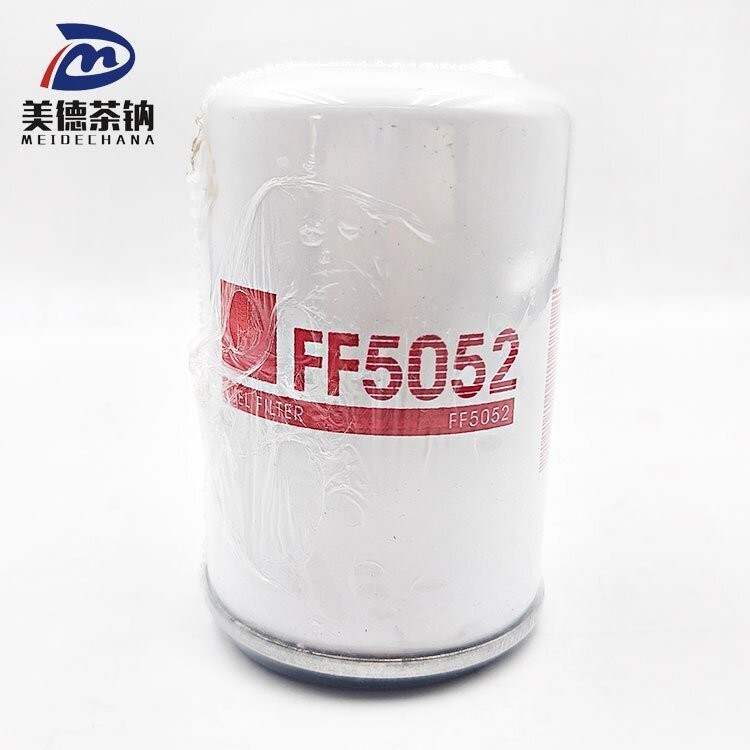 Filtro de combustible estándar FF5052 para motores de maquinaria de construcción Diesel de tamaño estándar
