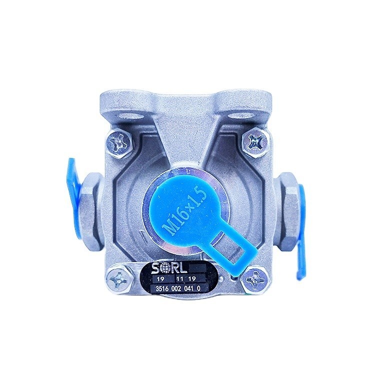 Válvula de aire de liberación rápida de tamaño estándar 3516-10-00007 para el sistema de frenos de camiones pesados