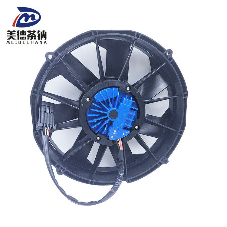 Ventilador de condensador sin escobillas negro Ventilador radiador Ventilador ATS Ventilador 1300-81-00880 para autobús Zhongtong 24v